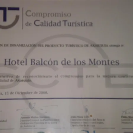Balcon De Montes Hotel 3*